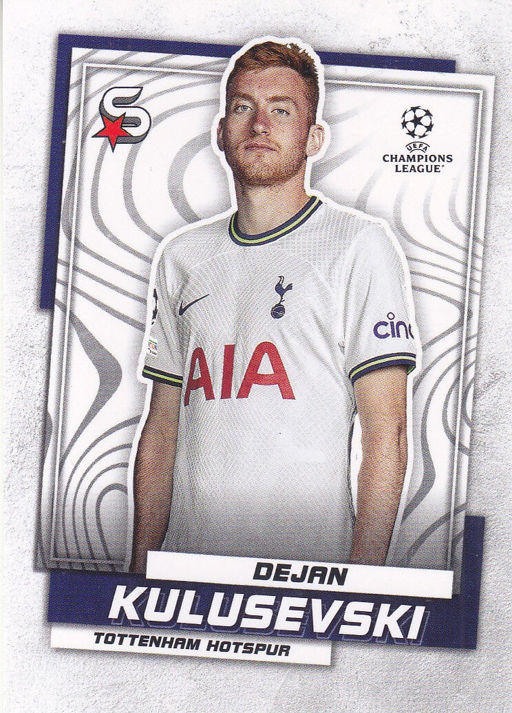Dejan Kulusevski / Tottenham Hotspur / Topps Super Stars 2022 / Basis Karte / Nr.33