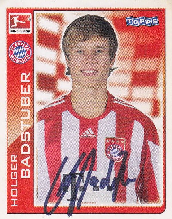 Holger Badstuber / FC Bayern München / Topps Bundesliga 2010 / Basis Bild / Nr.305