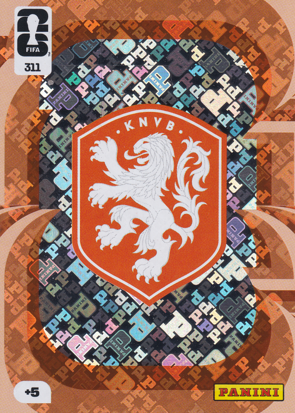 Holland - Panini WM 2026 - Team Crest - Vereinslogo - Nr. 311