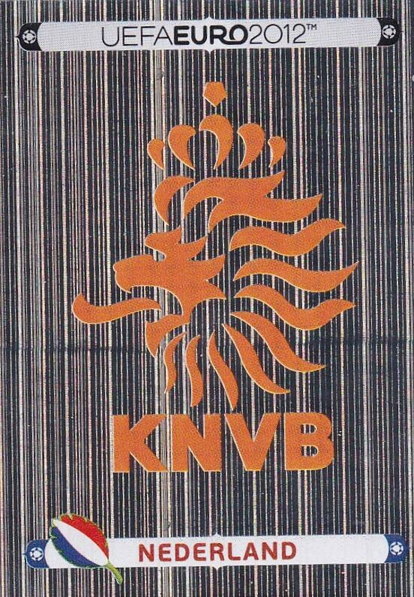 Holland / Panini EM 2012 / Vereinslogo Glitzer / Nr. 166