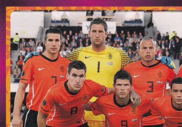 Holland / Panini EM 2012 / Mannschaftsbild 1 / Nr. 167