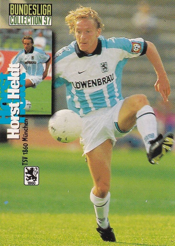 Horst Heldt / TSV 1860 München / Panini Bundesliga 1997 / Basis Karte / Nr.93