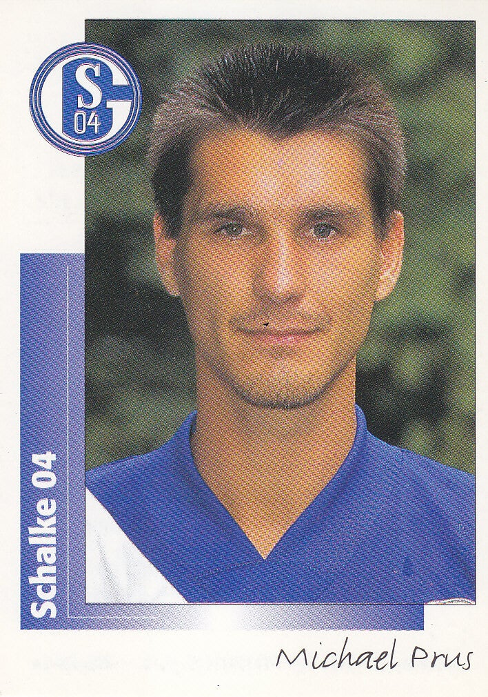 Michael Prus / FC Schalke 04 / Panini Bundesliga 1996 / Basis Bild / Nr. 278