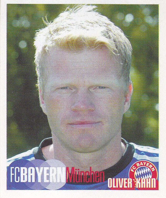 Oliver Kahn - FC Bayern München - Panini Bundesliga 2002 - Basis Bild - Nr. 334
