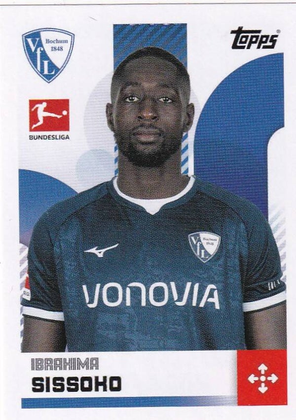Ibrahima Sissoko - VFL Bochum - Topps Bundesliga 2024 - Basis Bild - Nr. 63