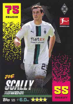 Joe Scally Borussia Mönchengladbach Basis Karte Nr.525