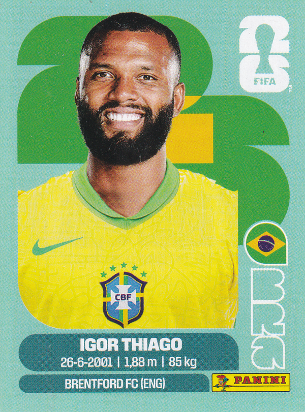 Igor Thiago - Brasilien - Panini WM 2026 - Update - BRA20a