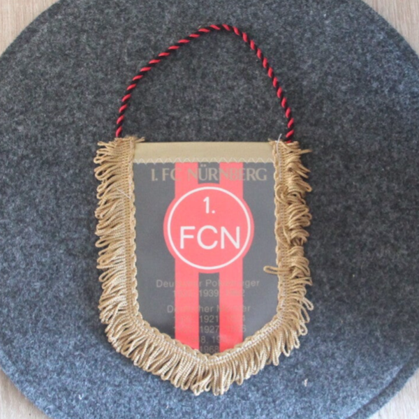 1.FC Nürnberg Wimpelbanner 15x11cm