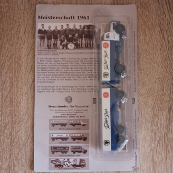 1.FCN Biertruck Meisterschaft 1961