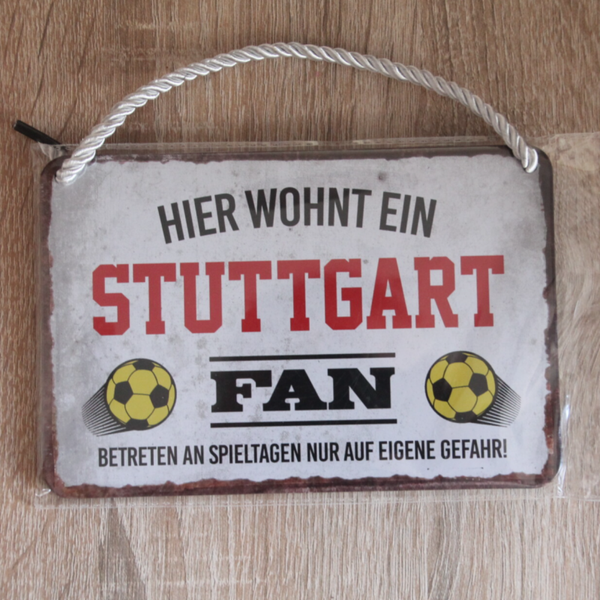 VFB Stuttgart Metallschild OVP