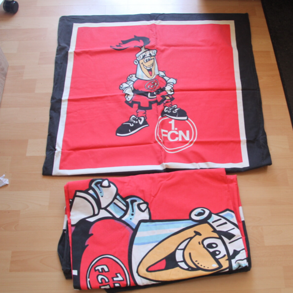 1.FC Nürnberg Bettwäsche Ritter Franky