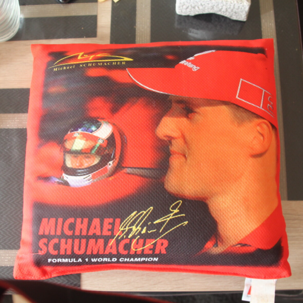 Michael Schumacher Kissen
