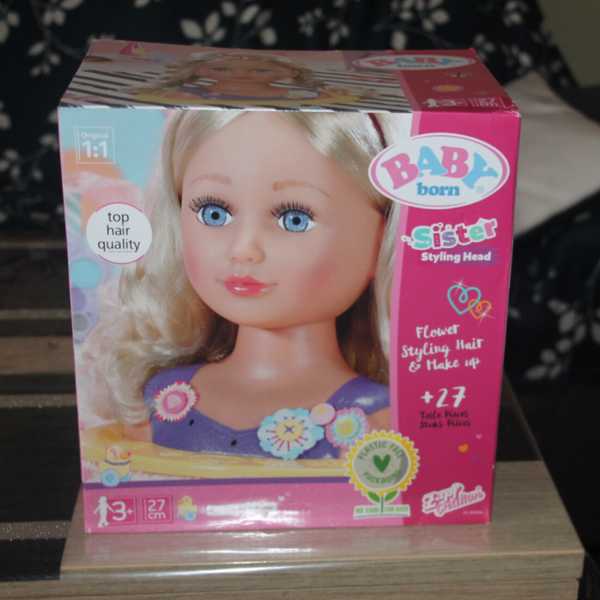 Baby Born Sister Styling Head 27cm