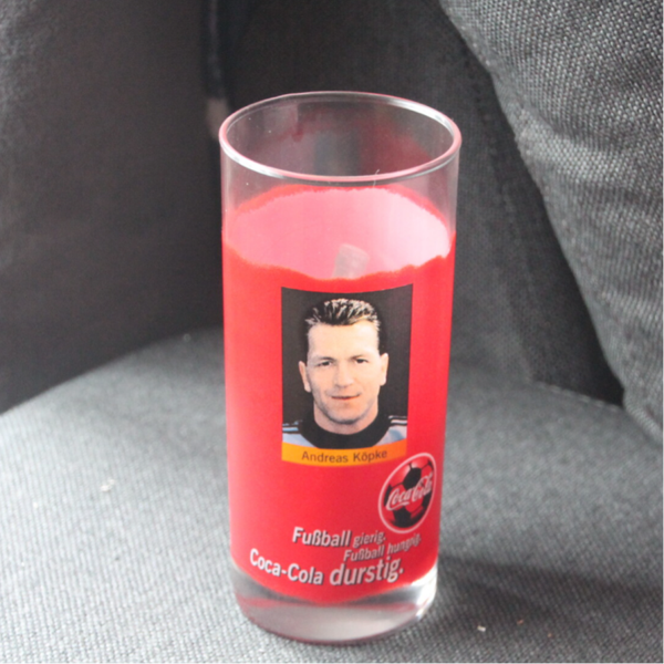 Andreas Köpke Coka Cola Glas