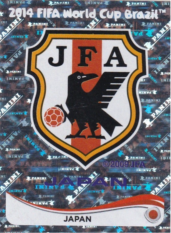 Japan - Panini WM 2014 - Vereinslogo Glitzer - Nr. 241