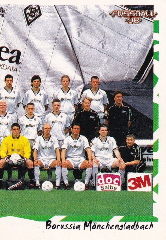 Borussia Mönchengladbach - Panini Bundesliga 1998 - Mannschaftsbild 2 - Nr. 275