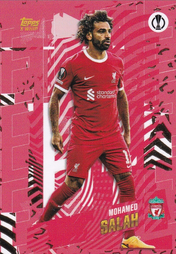 Mohamed Salah - FC Liverpool - Topps Gold X Whip Uefa Klubwettbewerbe 2023 - Elite - Nr. 87