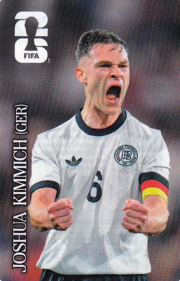 Joshua Kimmich - Deutschland - Panini WM 2026 - Coka Cola - CC-EU02