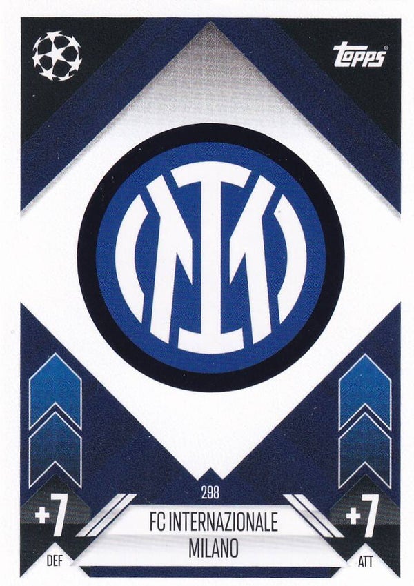 Inter Mailand - Topps Champions League 2024 - Vereinslogo - Nr. 298