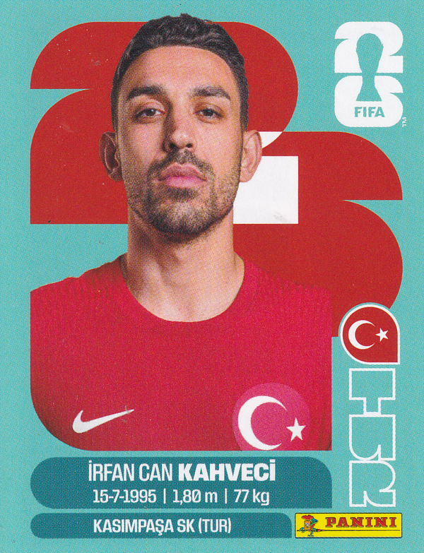 Irfan Can Kahveci - Türkei - Panini WM 2026 - Basis Bild - TUR15