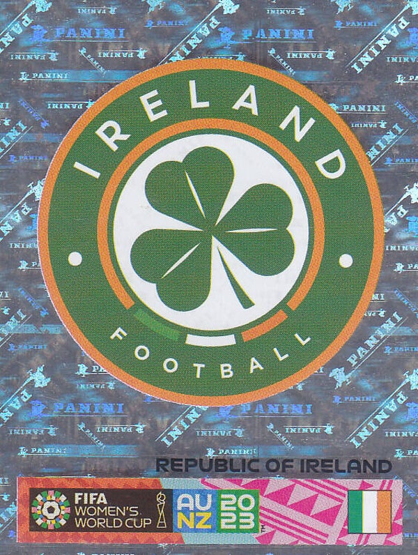 Irland Vereinslogo 2023 Glitzer Nr.90