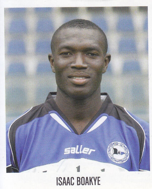 Isaac Boakye / Arminia Bielefeld / Panini Bundesliga 2005 / Basis Bild / Nr.56