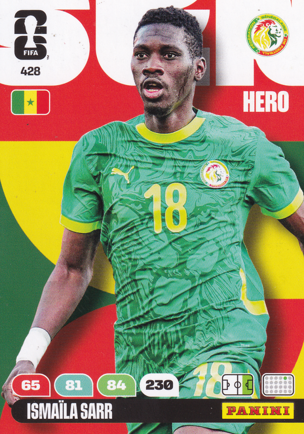Ismaila Sarr - Senegal - Panini WM 2026 - Hero - Nr. 428