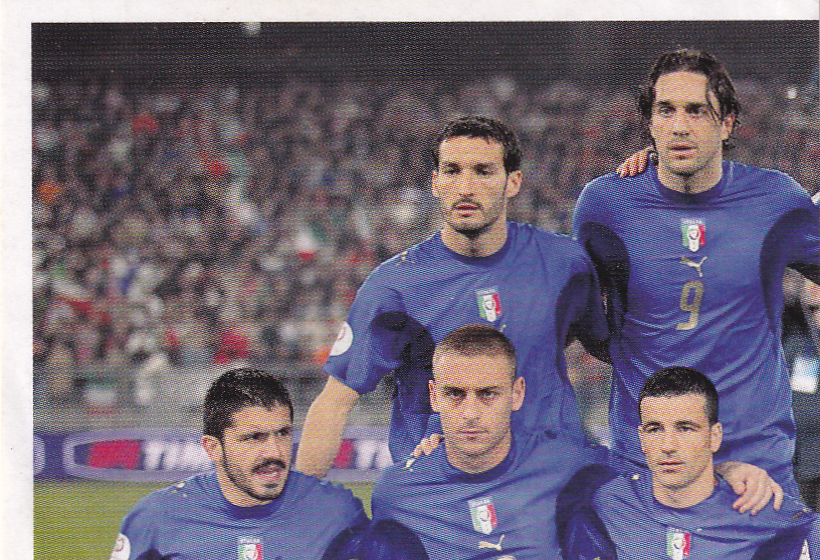 Italien - Panini EM 2008 - Mannschaftsbild 1 - Nr. 281