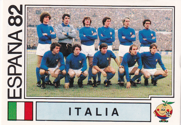 Italien - Panini Sonrics - World Cup Story - WM 1982 Spanien - Nr. 135