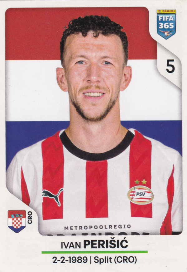 Ivan Perisic - PSV Eindhoven - Panini Fifa 365 Jahr 2026 - Basis Bild - Nr.347