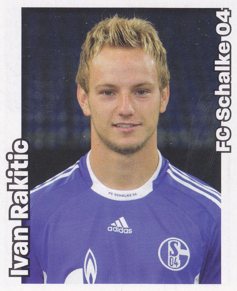 Ivan Rakitic / FC Schalke 04 / Panini Bundesliga 2008 / Basis Bild / Nr.429