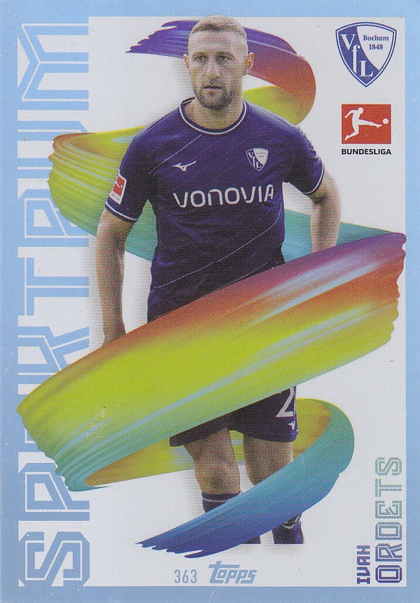 Ivan Ordets / VFL Bochum / Topps Match Attax 2023 / Spektrum Karte / Nr.363