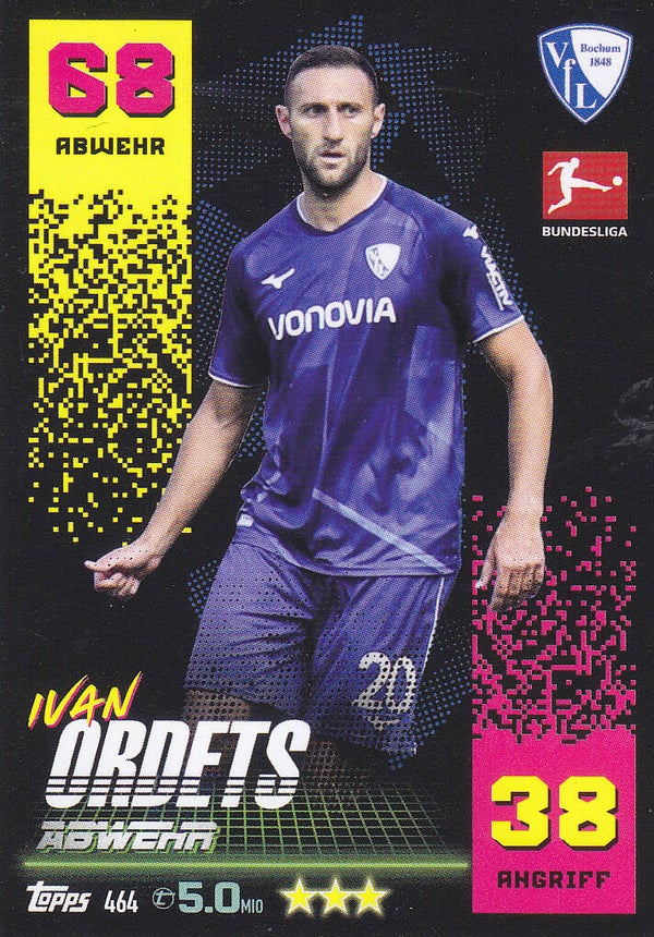 Ivan Ordets VFL Bochum Basis Karte Nr.464