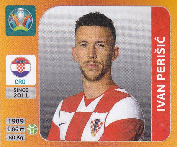 Ivan Perisic / Kroatien / Panini EM 2020 / Basis Bild / Nr.365
