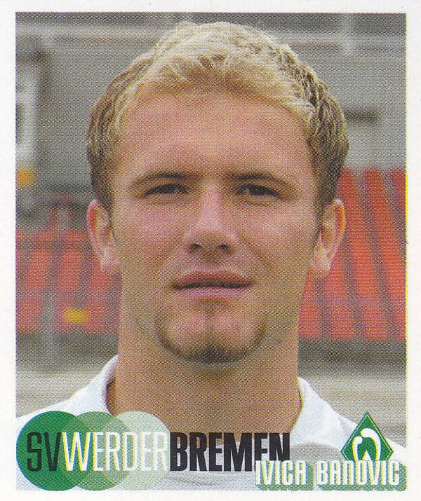Ivica Banovic / SV Werder Bremen / Panini Bundesliga 2002 / Basis Bild / Nr. 96