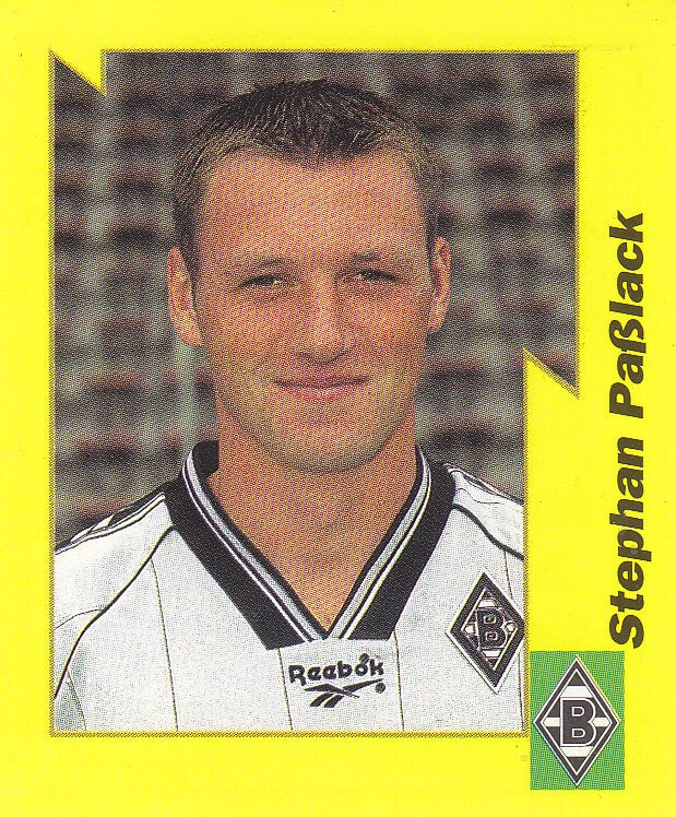 Stefan Paßlack / Borussia Mönchengladbach / Panini Bundesliga 1997 / Gelbe Serie / Nr. 153