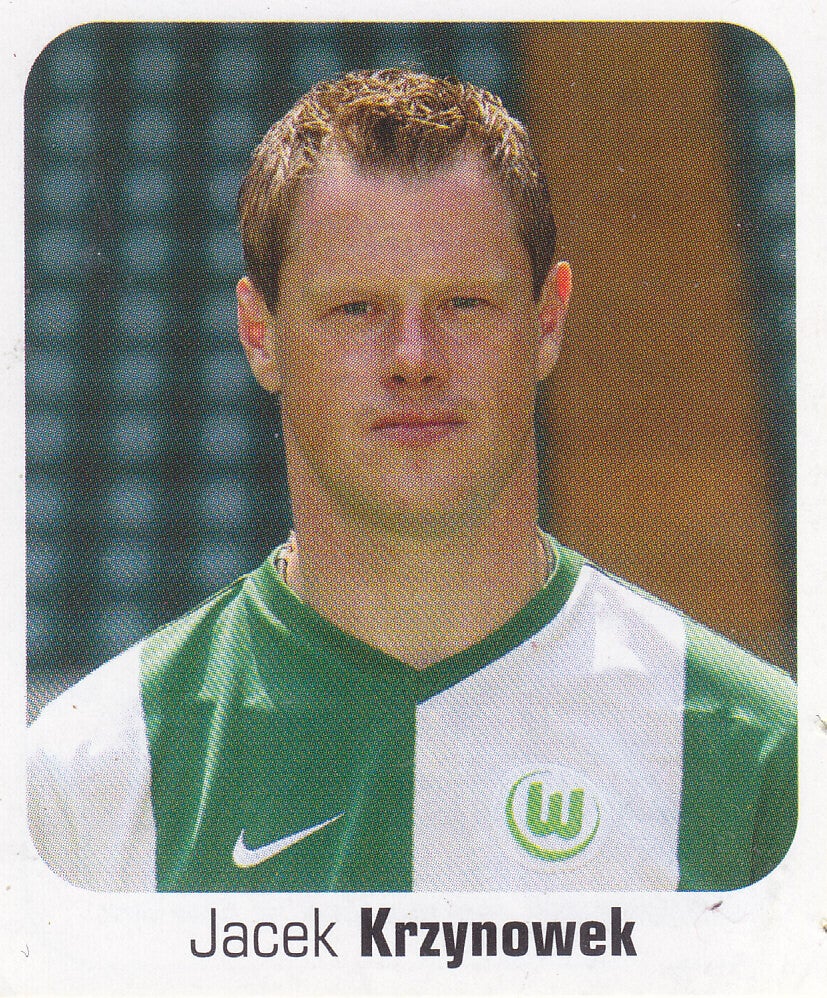 Jacek Krzynowek / VFL Wolfsburg / Panini Bundesliga 2006 / Basis Bild / Nr. 481