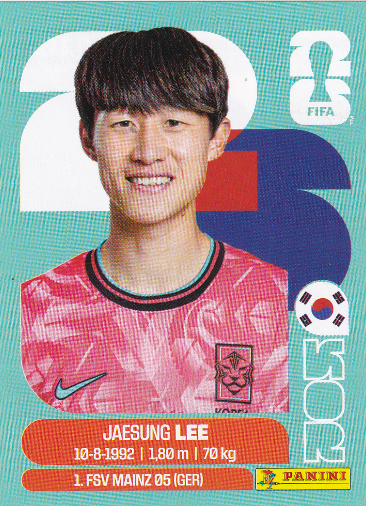 Jae-Sung Lee - Südkorea - Panini WM 2026 - Basis Bild - KOR10