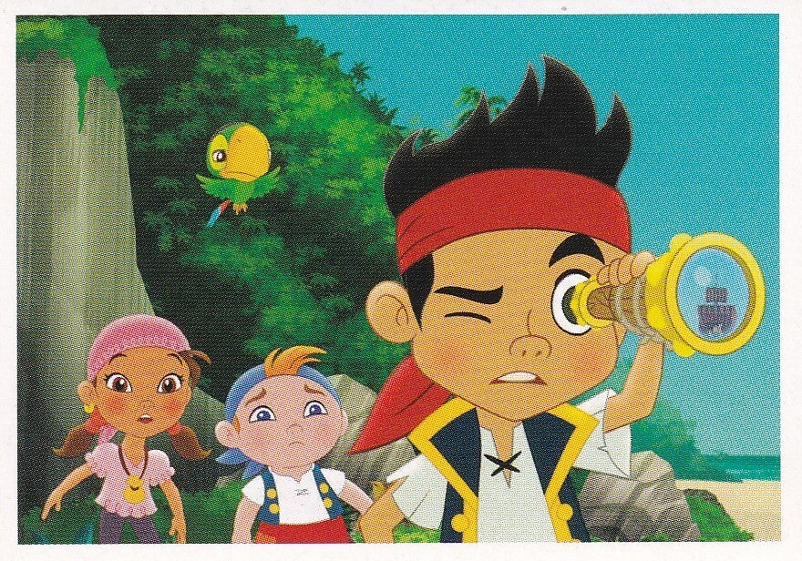 Jake, Izzy & Cubby / Panini Weihnachten mit Guten Disney Freunden / Jake Nimmerlaand Piraten / Nr. 173