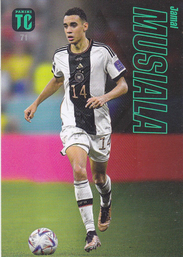 Jamal Musiala Deutschland Basis Karte Nr.71