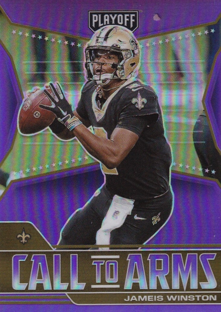 Jameis Winston - New Orleans Saints - Panini American Football 2021 - Playoff Prizm - Nr. CA-JWI