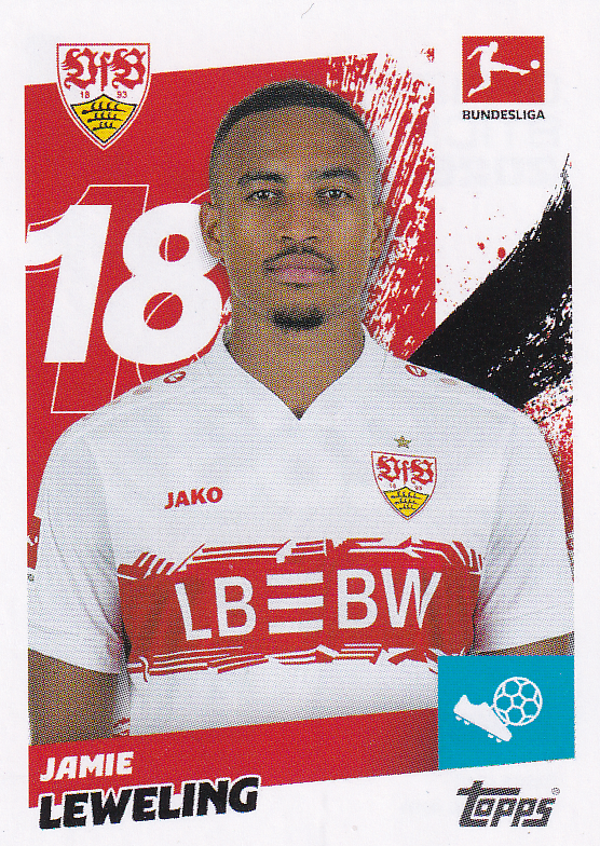 Jamie Leweling - VFB Stuttgart - Topps Bundesliga 2025 - Basis Bild - Nr. 283