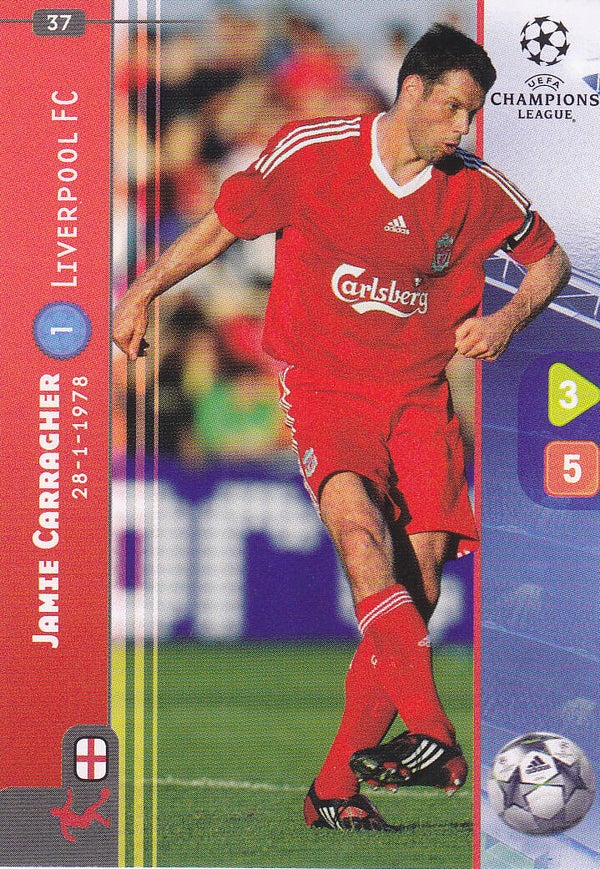 Jamie Carragher FC Liverpool Basis Karte Nr.37