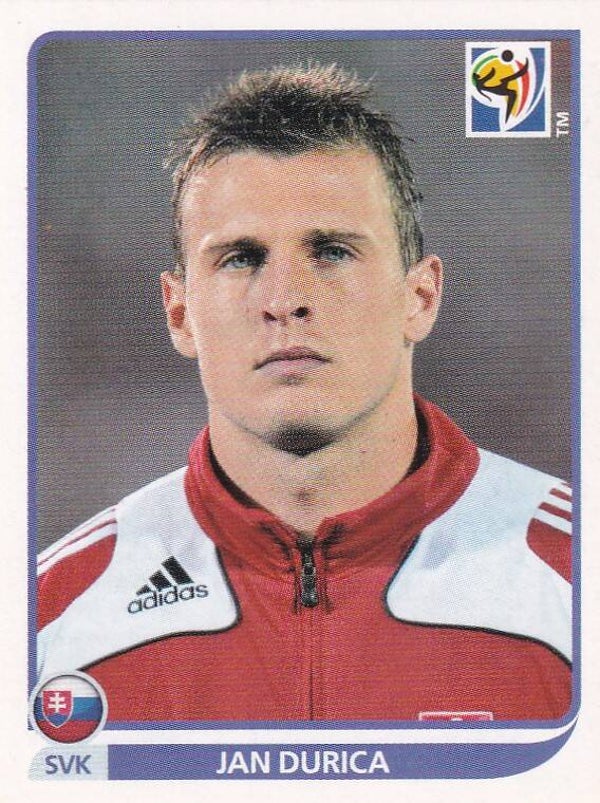 Jan Durica / Slowakei / Panini WM 2010 / Basis Bild / Nr. 472