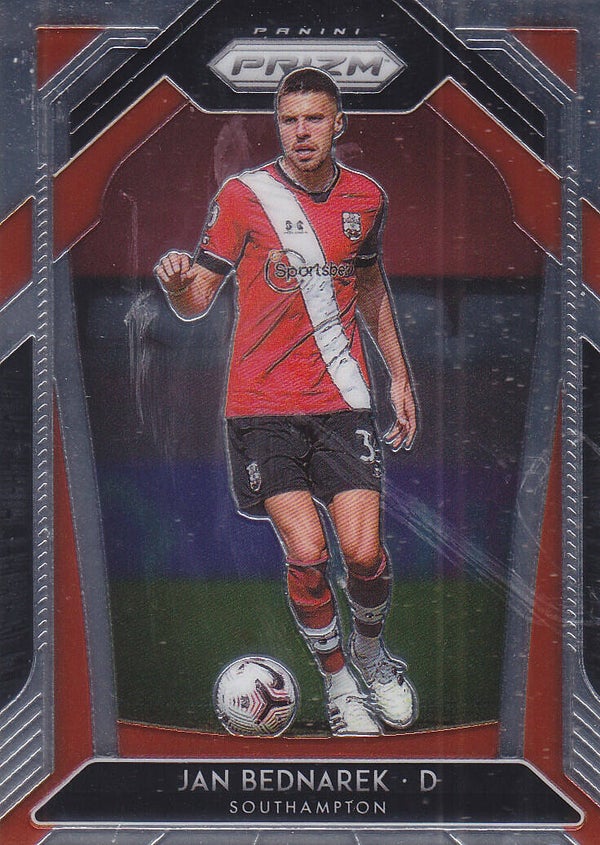 Jan Bednarek / FC Southampton / Panini Prizm Premier League 2020 / Basis Karte / Nr.81