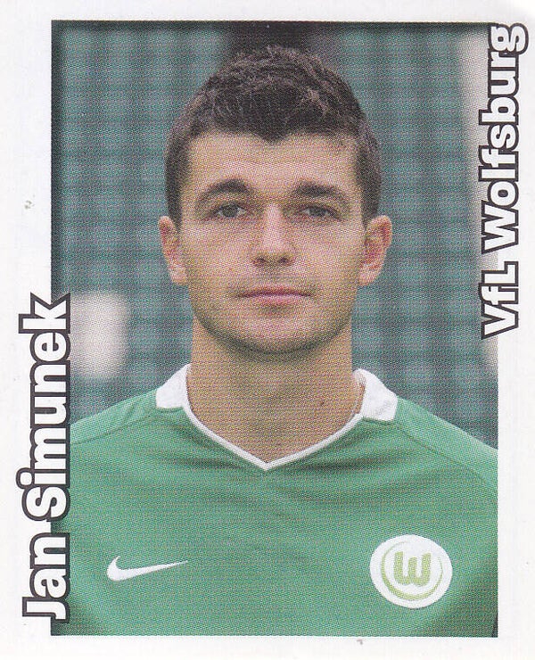 Jan Simunek / VFL Wolfsburg / Panini Bundesliga 2008 /Basis Bild / Nr.478