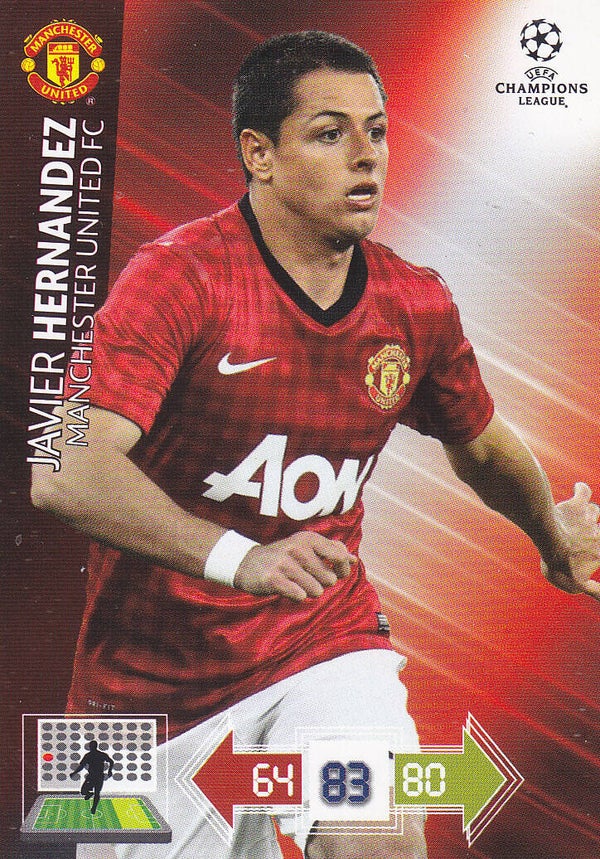 Javier Hernandez Manchester United Basis Karte Nr.149