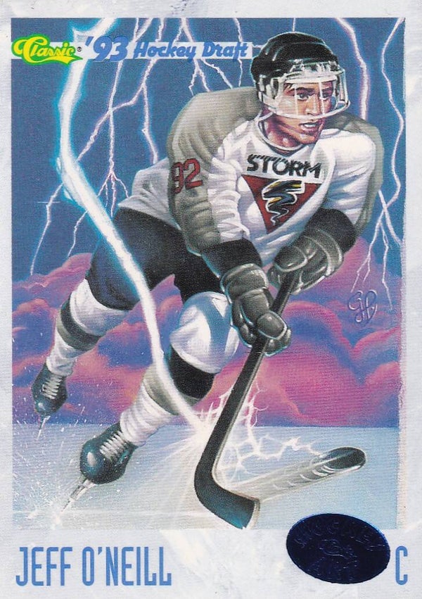 Jeff O´Neill - Storm - Classics 1993 - Basis Karte - Nr. 115