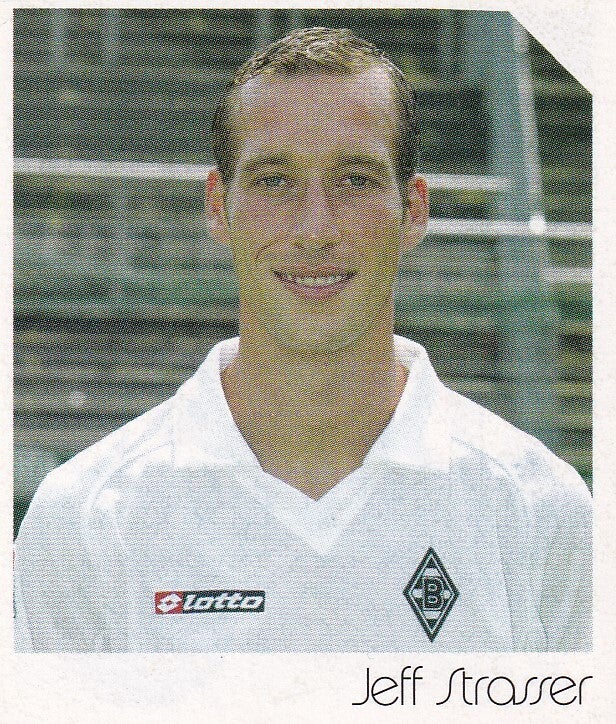 Jeff Strasser / Borussia Mönchengladbach / Panini Bundesliga 2003 / Basis Bild / Nr. 339