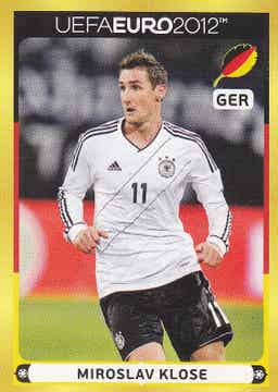 Miroslav Klose / Deutschland / Panini EM 2012 / Poster Bild / Nr.D16